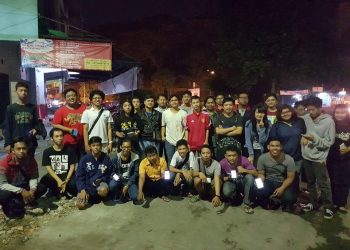 Perburuan Pokemon Liar di Stadion Brawijaya Kediri