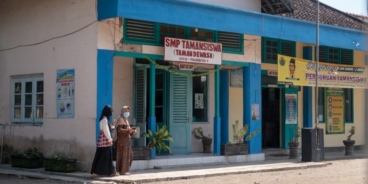 Tamansiswa Kediri, Sekolah Tempat Persembunyian Para Kombatan Kemerdekaan
