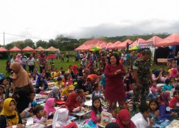 Peringati Hari Ibu, Warga Kediri Gelar Jambore Ibu dan Anak