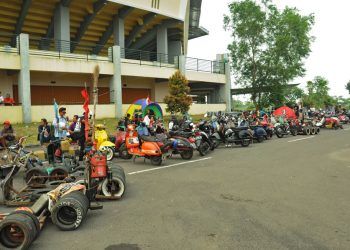 Kediri Scooter Festival Menggetarkan Tanah Air