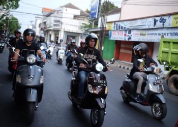 Deklarasi Komunitas Vespa Modern Kediri