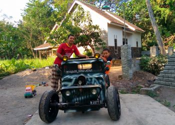 Vespa Willys Ikut Rekor MURI KSF 4