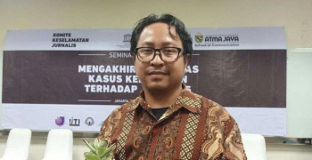 Akun Media Sosial Ketua AJI Indonesia Diretas