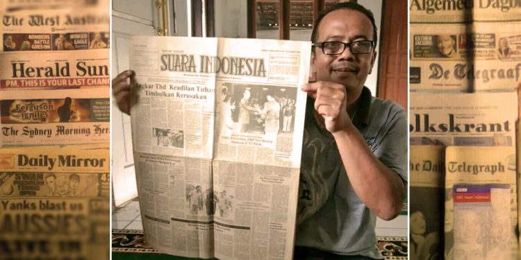 Kin Sanubary, Sang Penyelamat Ribuan Koran Lama Sedunia