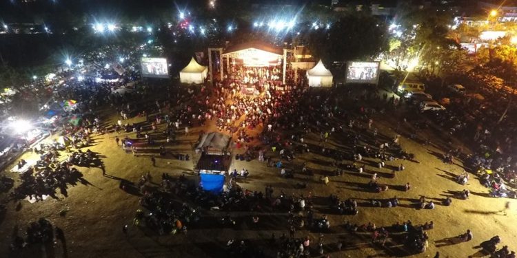 Hari Jadi Kota Kediri Mengukir Rekor MURI Scooter Army