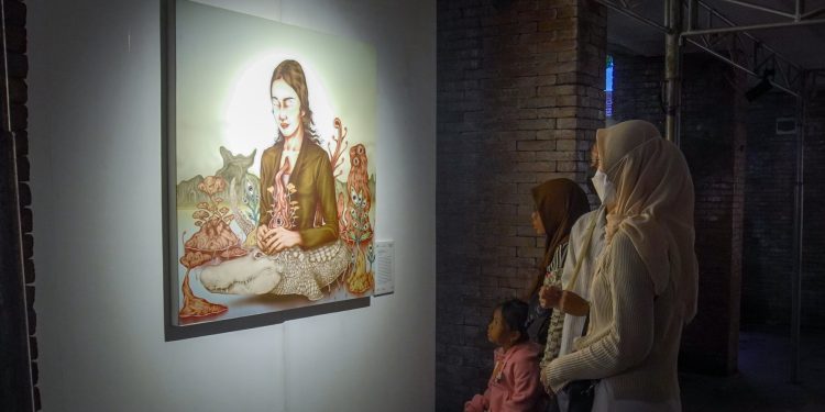 Taman Sekartaji Disulap Jadi Galeri Seni Rupa