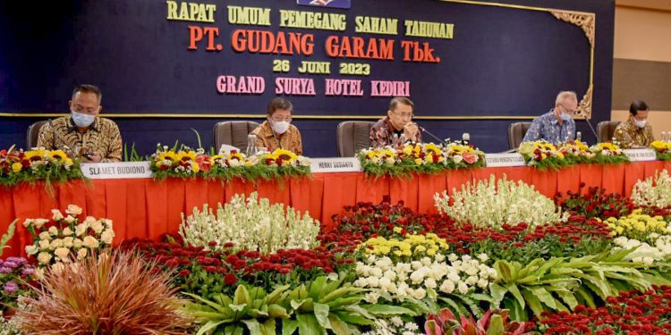 RUPS Gudang Garam Bagikan Deviden Sebesar 2,3 Triliun Rupiah