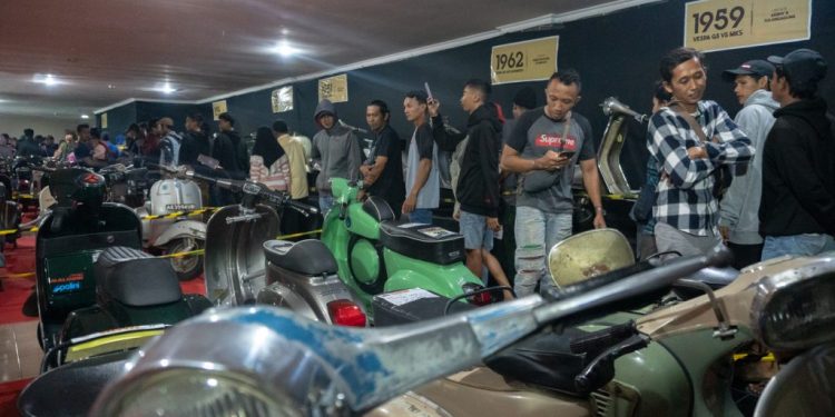 Scooterist Pengunjung KSF 6 Dilarang Merokok di Ruang Display dan Kontes