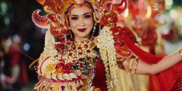 Kisah Roman Percintaan Rama Shinta Dipersembahkan di Kediri Night Carnival