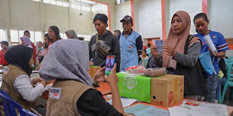 2.155 Keluarga Kurang Gizi di Kota Kediri Menerima Bantuan Pangan