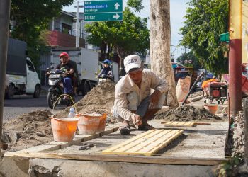 Saluran Air Kota Kediri Dilebarkan untuk Cegah Banjir