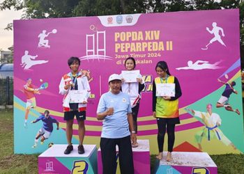 Atlet Difabel Kota Kediri Menjuarai Paralimpik Pelajar Se-Jawa Timur