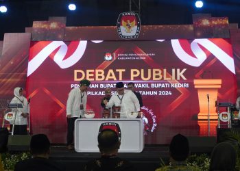 KPU Gelar Debat Terakhir Calon Bupati Kediri