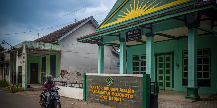 Markas Freemason Jadi Kantor KUA Mojoroto Kota Kediri