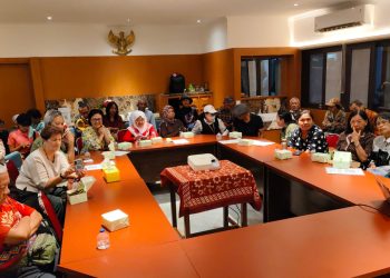 Pemutaran film The Last Supper di Pusat Riset dan Advokasi Serikat Jesuit (PRAKSIS). (Foto: Yolinda Puspitarini)